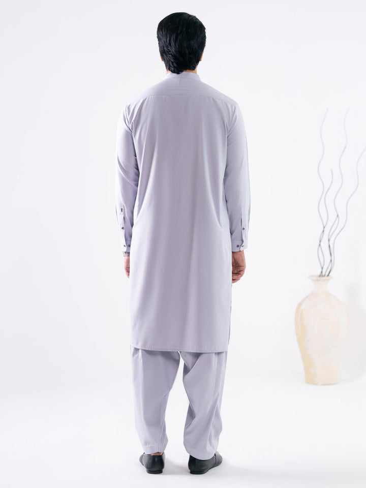 Blended Lilac Shalwar Kameez - Almirah