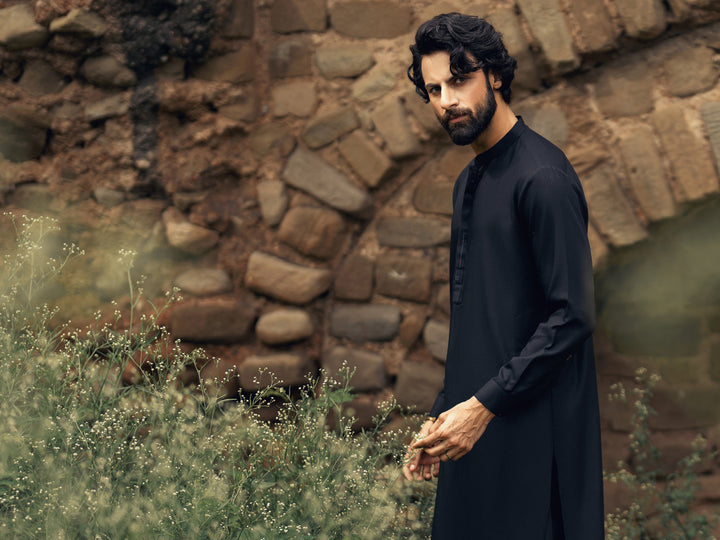 Black Shalwar Kameez - Almirah