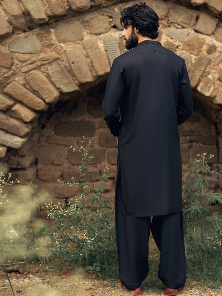 Black Shalwar Kameez - Almirah