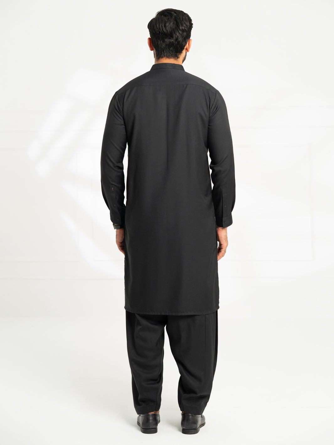 Blended Black Shalwar Kameez - Almirah