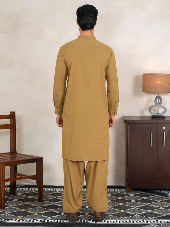Blended Green Shalwar Kameez - Almirah