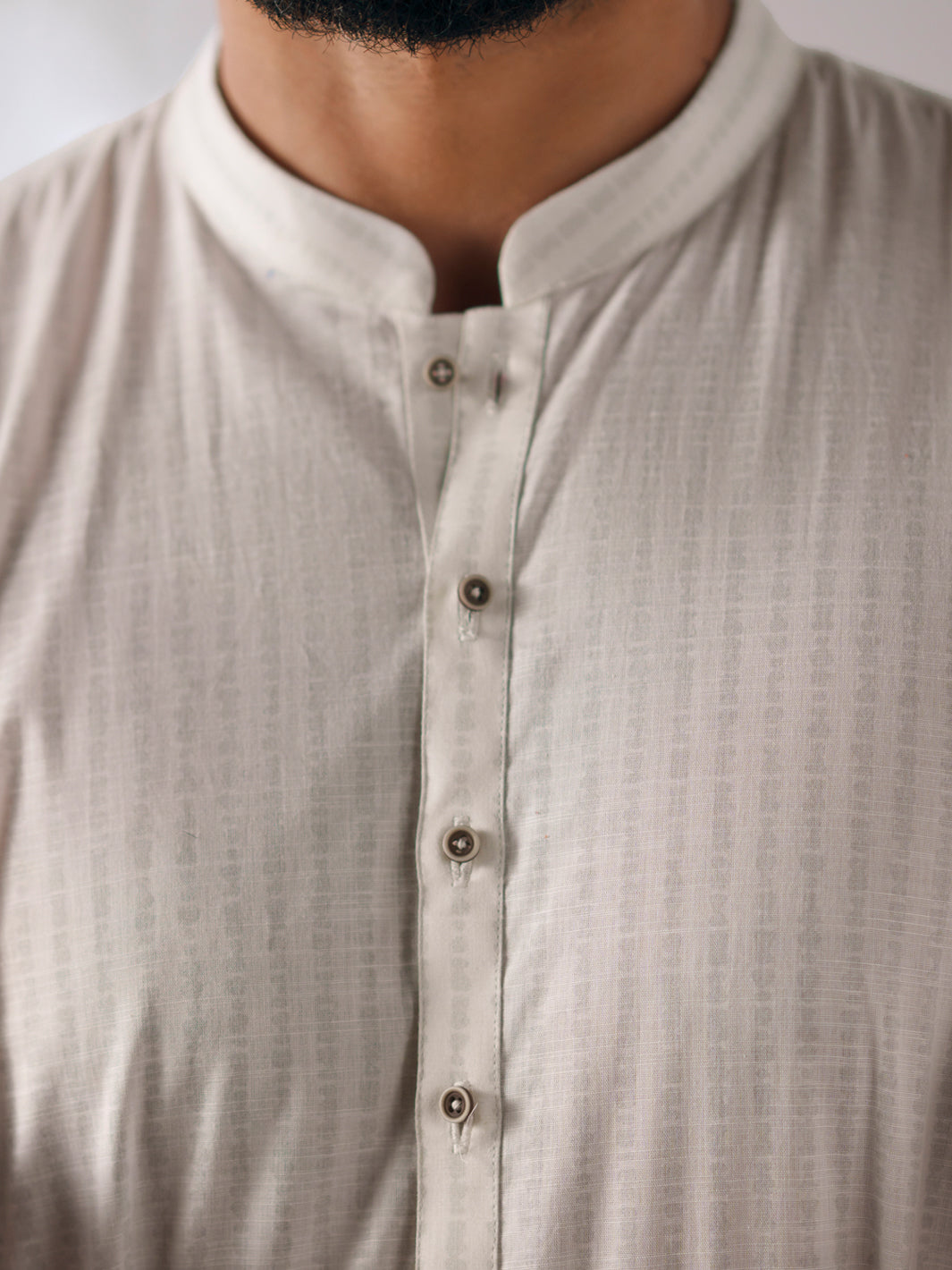 Cotton White Kurta Trouser - Almirah