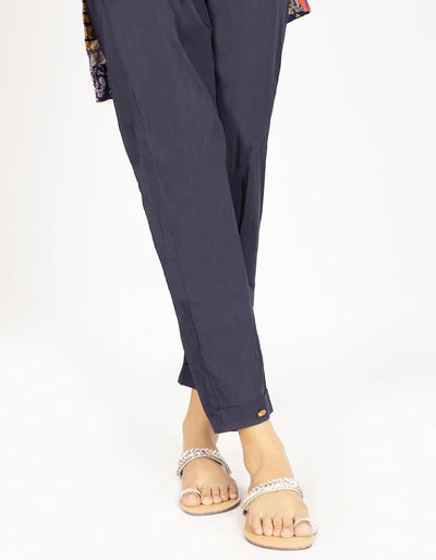 Lawn Blue Trouser - Almirah