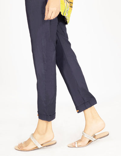 Lawn Blue Trouser - Almirah