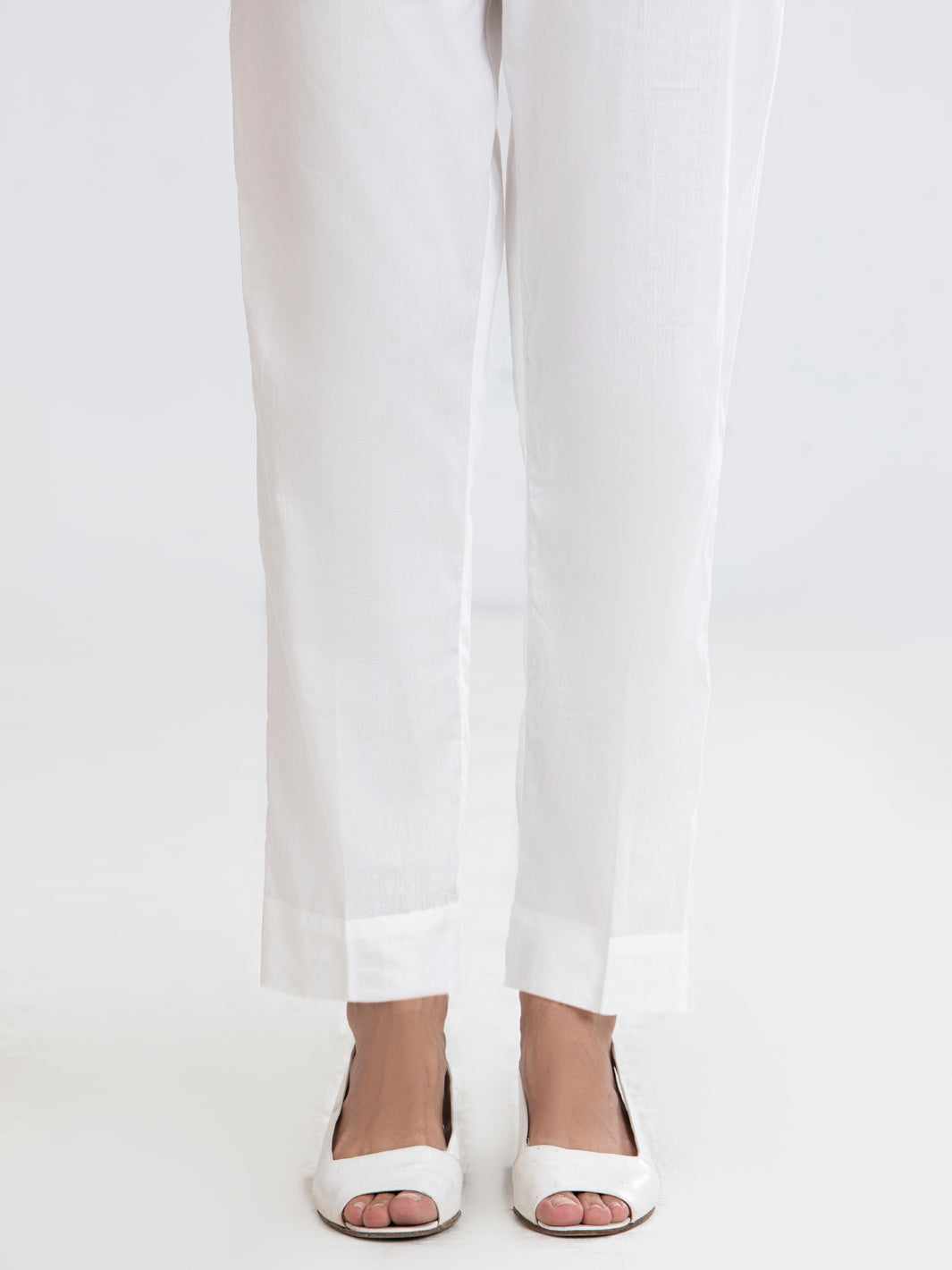 Dyed White Trouser - Almirah