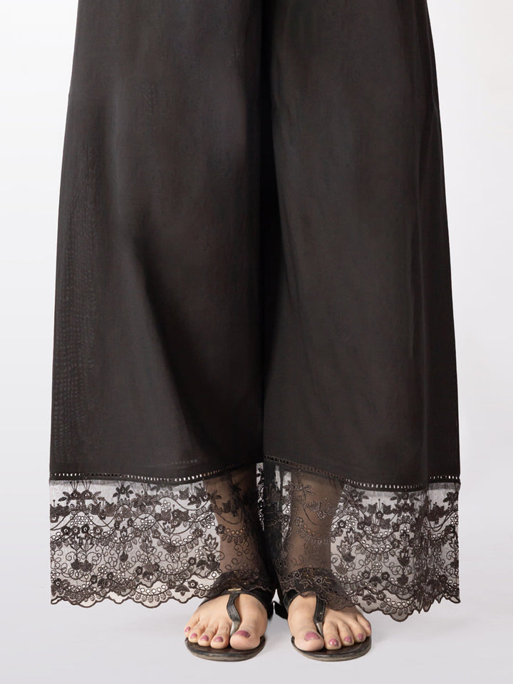 Cambric Black Trouser - Almirah