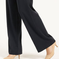 Lawn Black Trouser - Almirah