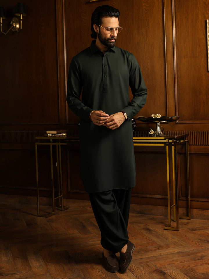 Green Shalwar Kameez - Almirah