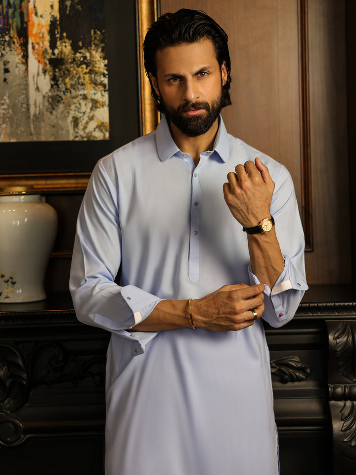 Light Blue Shalwar Kameez - Almirah