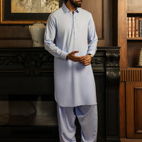 Light Blue Shalwar Kameez - Almirah