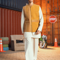 Mustard Waist Coat - Almirah