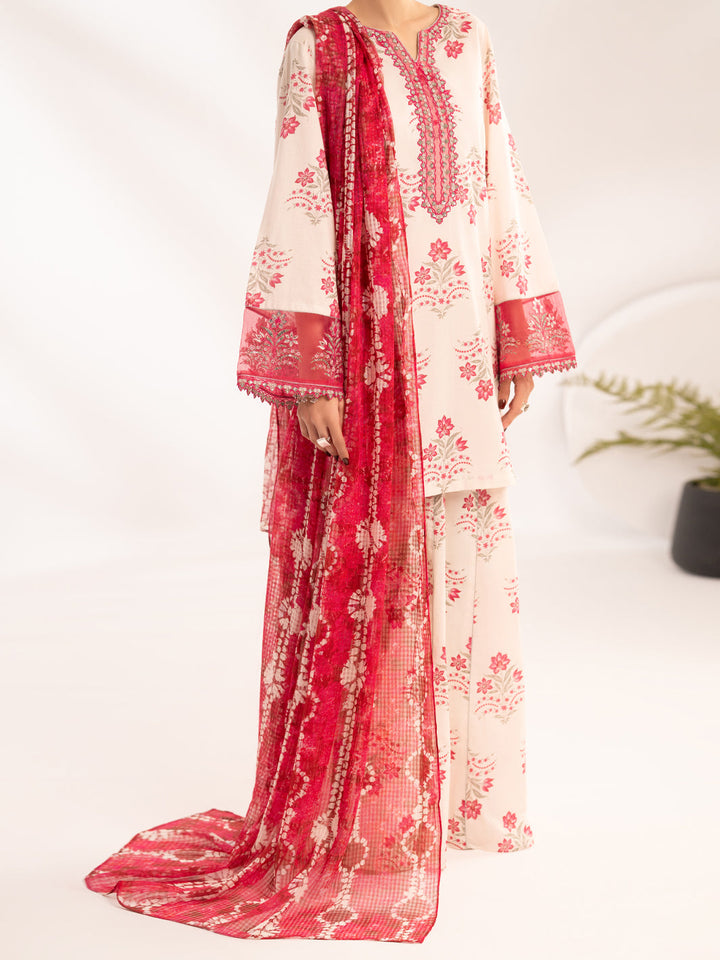Pink Stitched Suit - Almirah