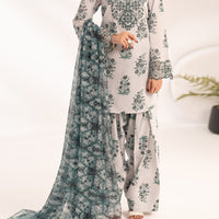 Teal Stitched Suit - Almirah