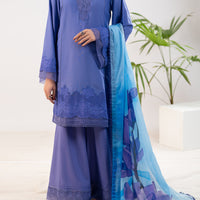 Purple Stitched Suit - Almirah