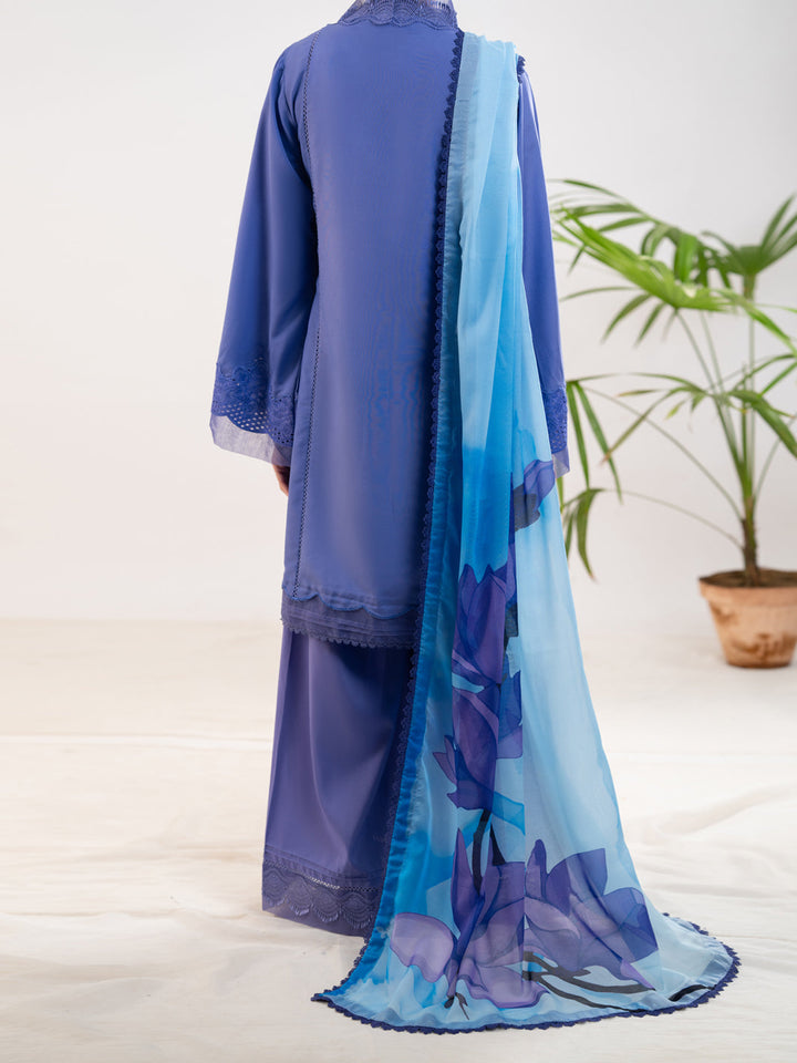 Purple Stitched Suit - Almirah