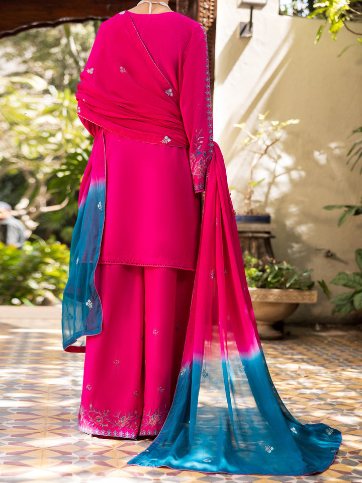 Cotton Pink Stitched Suit - Almirah