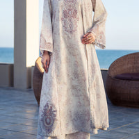 Cotton Grey Stitched Suit - Almirah