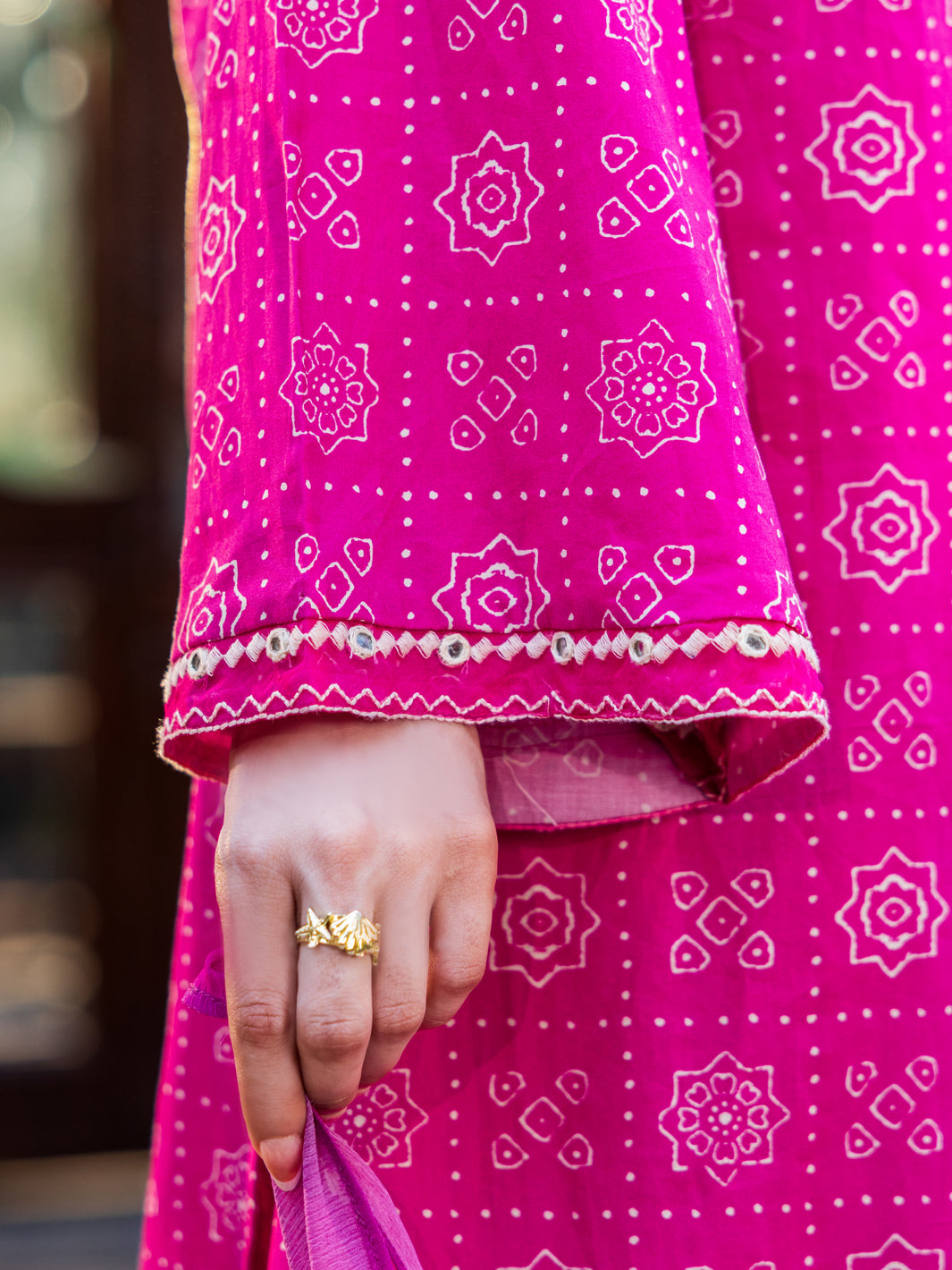 Cotton Pink Stitched Suit - Almirah