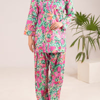 Lawn Pink Stitched Suit - Almirah