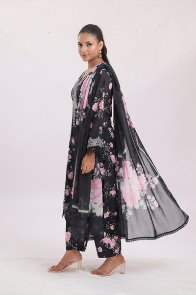 Alyssum - Ayzel Printed Embroidered Stitched