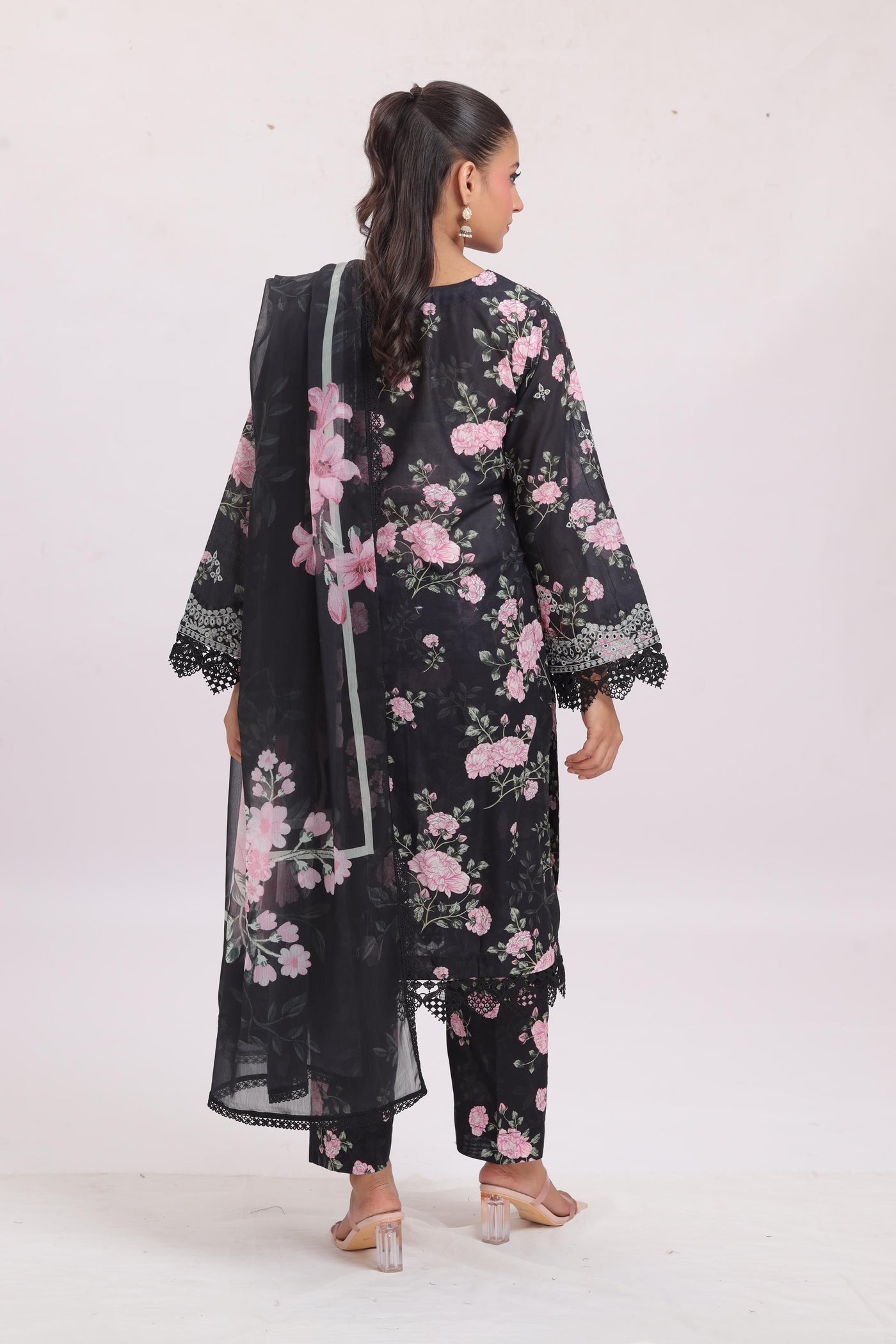 Alyssum - Ayzel Printed Embroidered Stitched