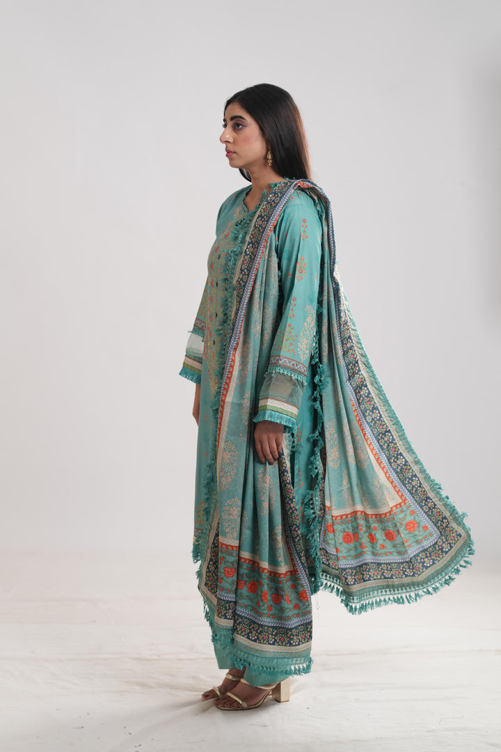 Amazonite - Mausummery Printed Stitched