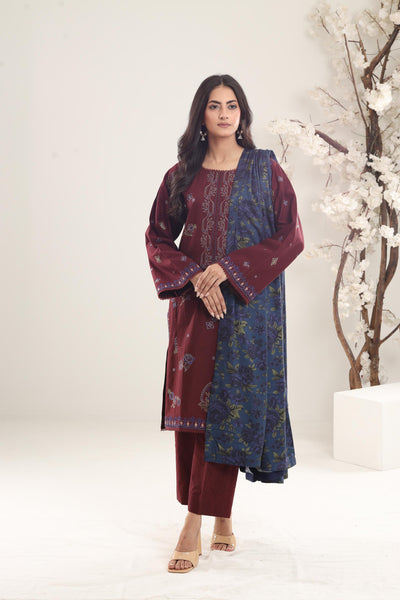 Amethyst-8A - Coco by Zara Shahjahan Winter Stitched