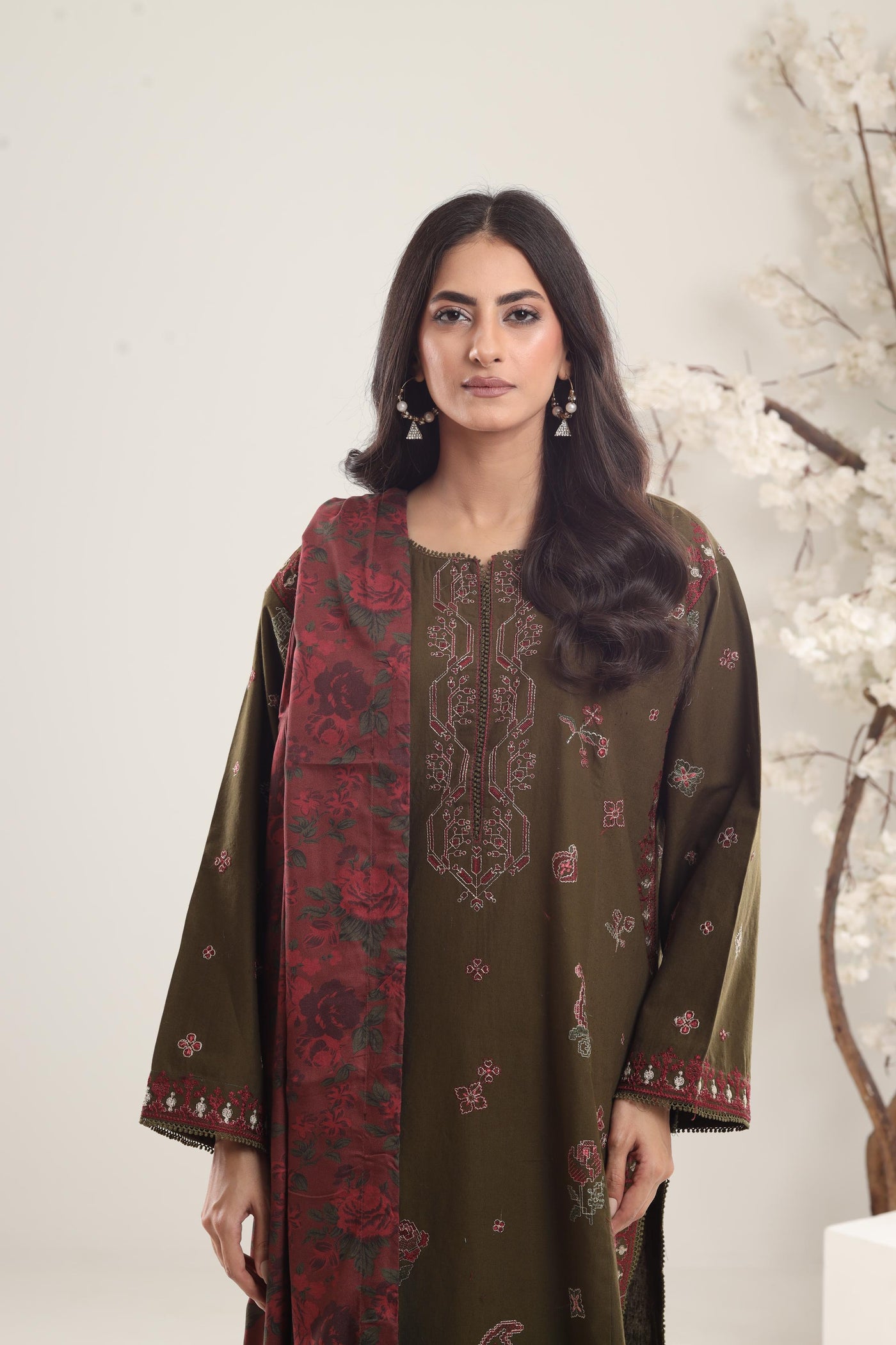 Amethyst-8B - Coco by Zara Shahjahan Winter Stitched