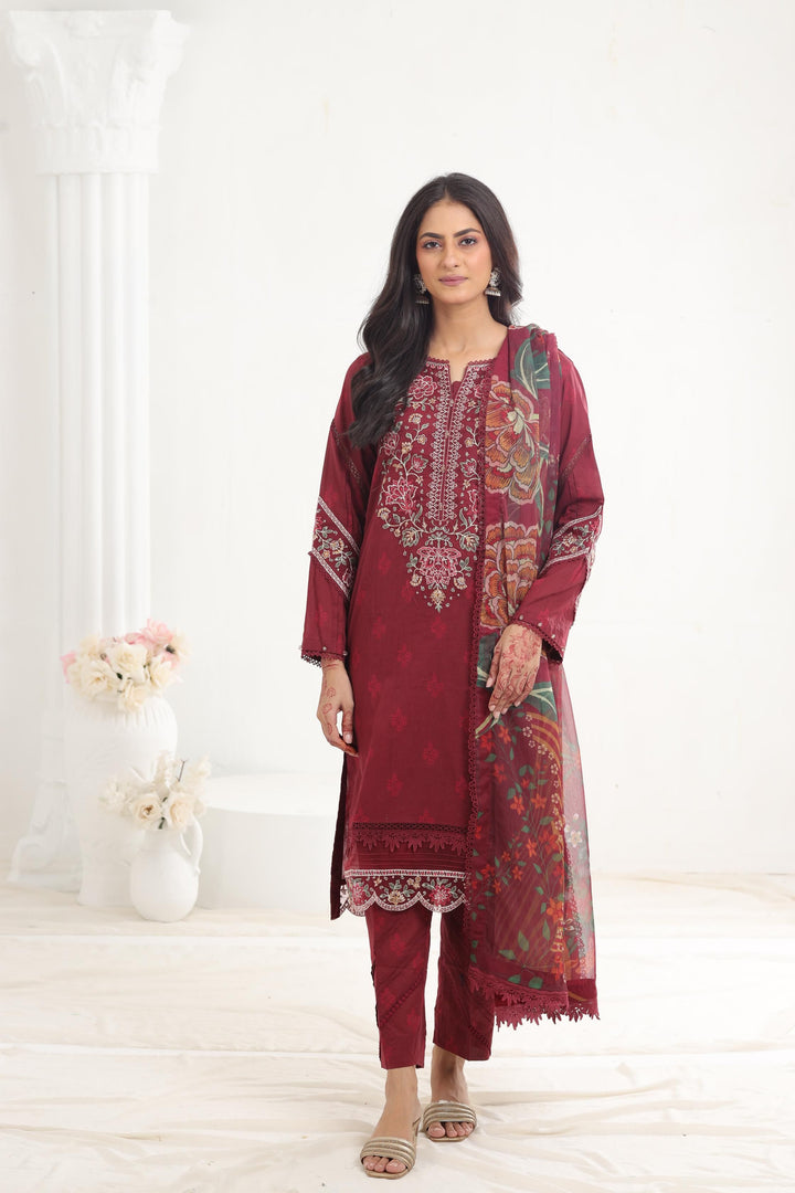 Amy - Farasha Seraya Stitched Lawn SS'24