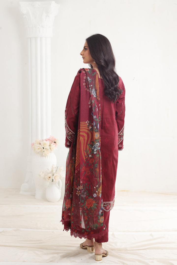 Amy - Farasha Seraya Stitched Lawn SS'24