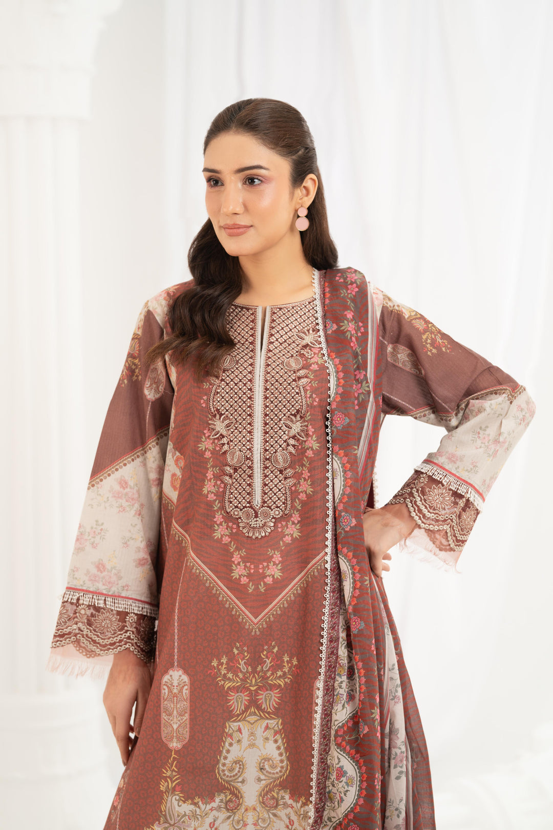 Zovia - Aabyaan Printed Stitched