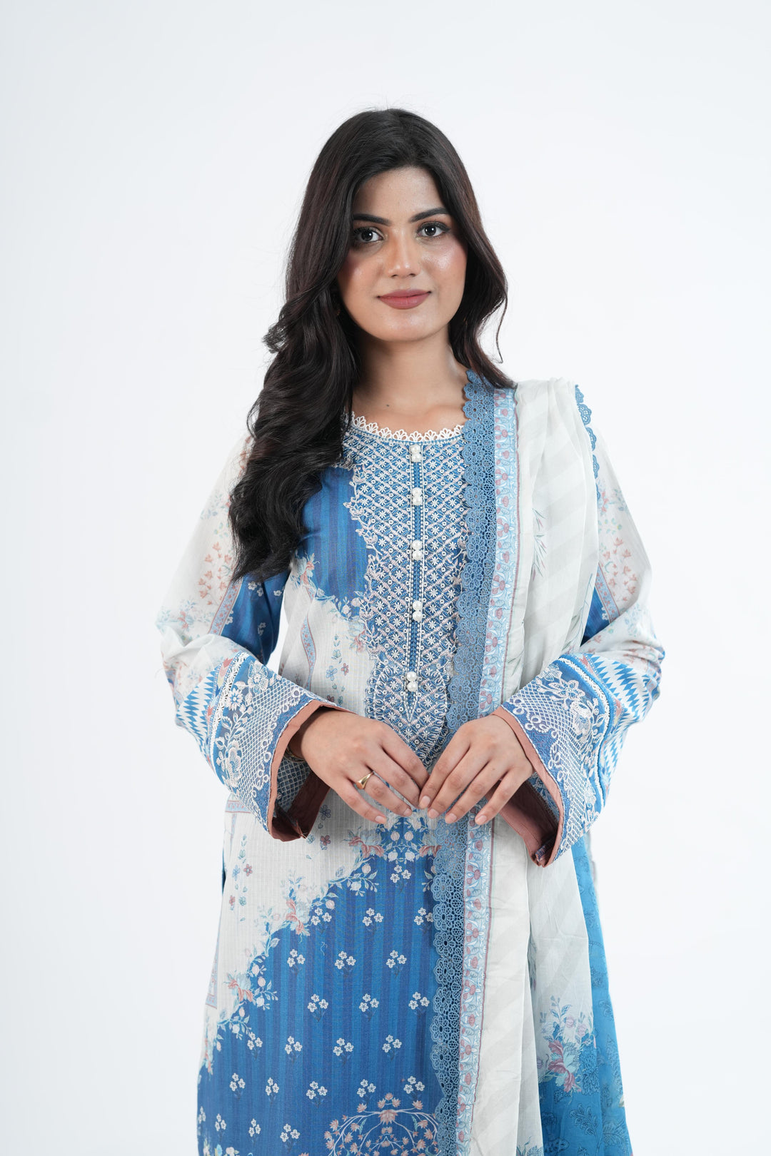 Eshaal - Aabyaan Printed Stitched