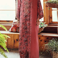 Viscose Tea Pink Stitched Suit - Almirah