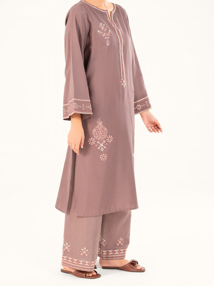 Cambric Coffee Kurti - Almirah