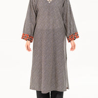 Lawn Brown Kurti - Almirah
