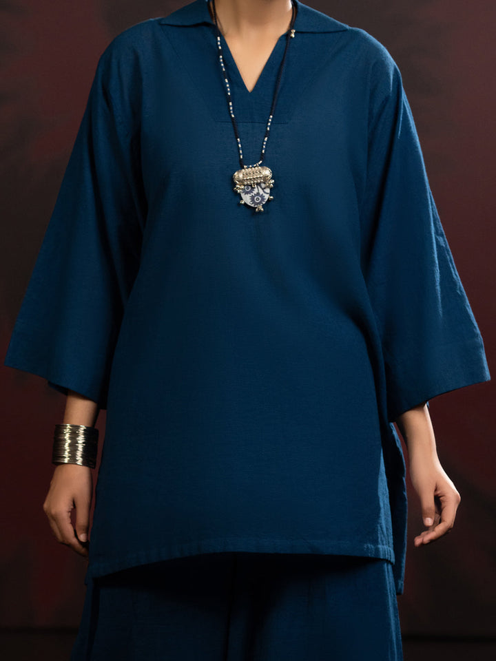 Blue Stitched Suit - Almirah