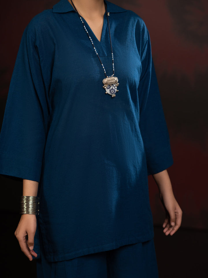 Blue Stitched Suit - Almirah