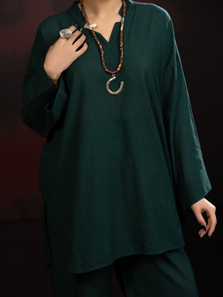 Green Stitched Suit - Almirah