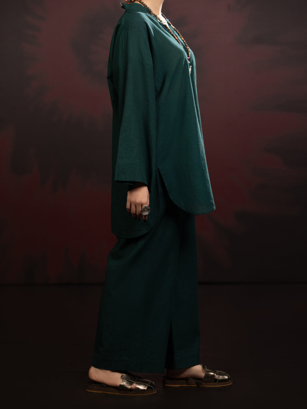 Green Stitched Suit - Almirah