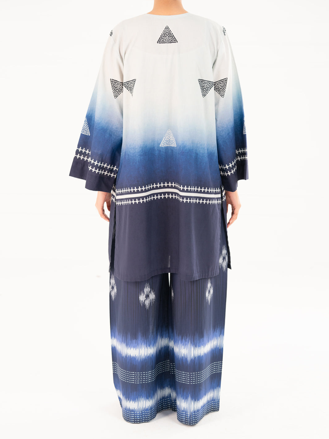 Cambric Blue Kurti - Almirah