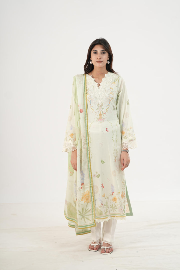 Neve - Qalamkar Q Prints Festive Stitched