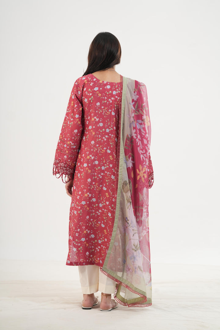 Lena - Qalamkar Q Prints Festive Stitched