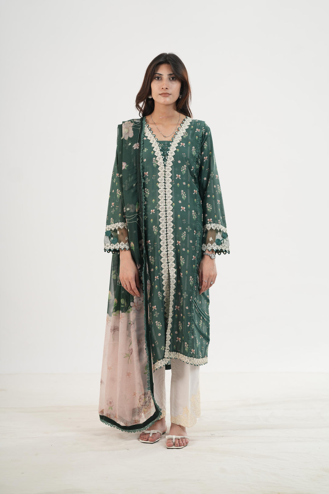 Greer - Qalamkar Q Prints Festive Stitched