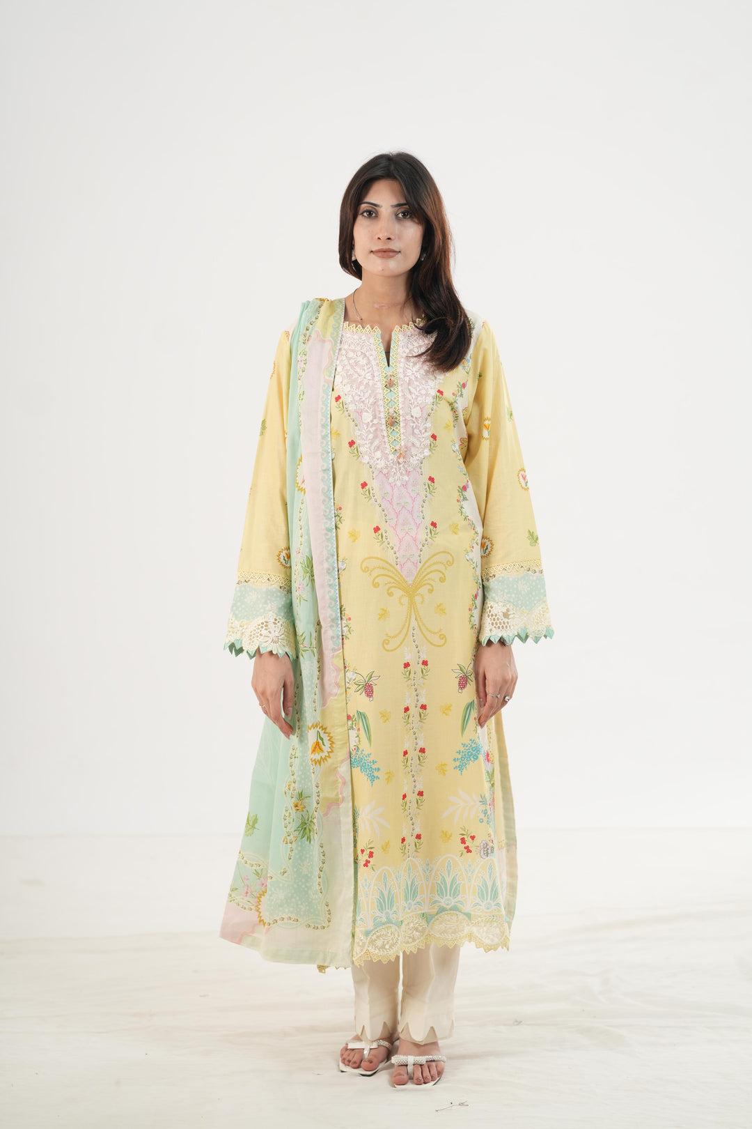 Jovie - Qalamkar Q Prints Festive Stitched