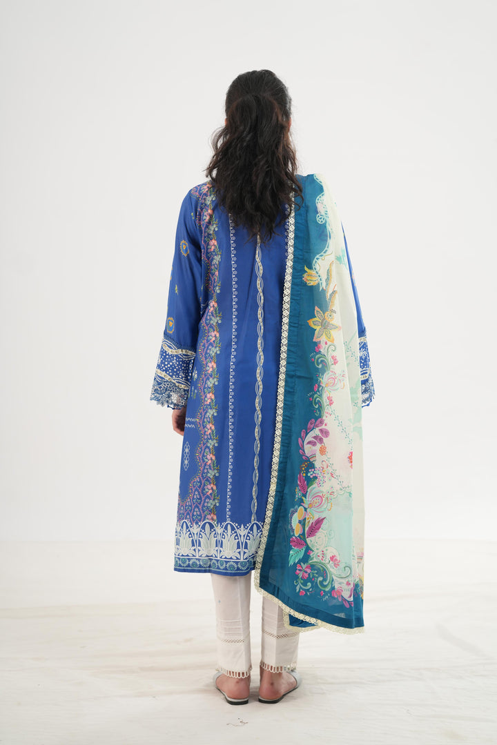 Viona - Qalamkar Q Prints Festive Stitched
