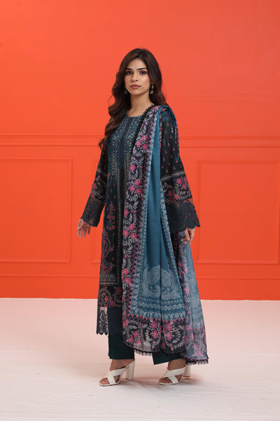 Azrina B - Afrozeh Damask The Holiday Edit '25 Stitched