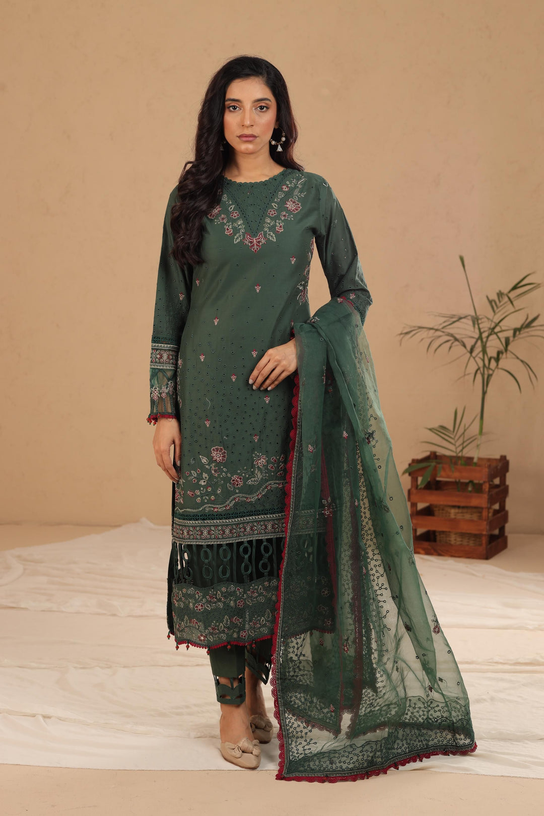 Azure Grace - Farasha Luxury Lawn Collection
