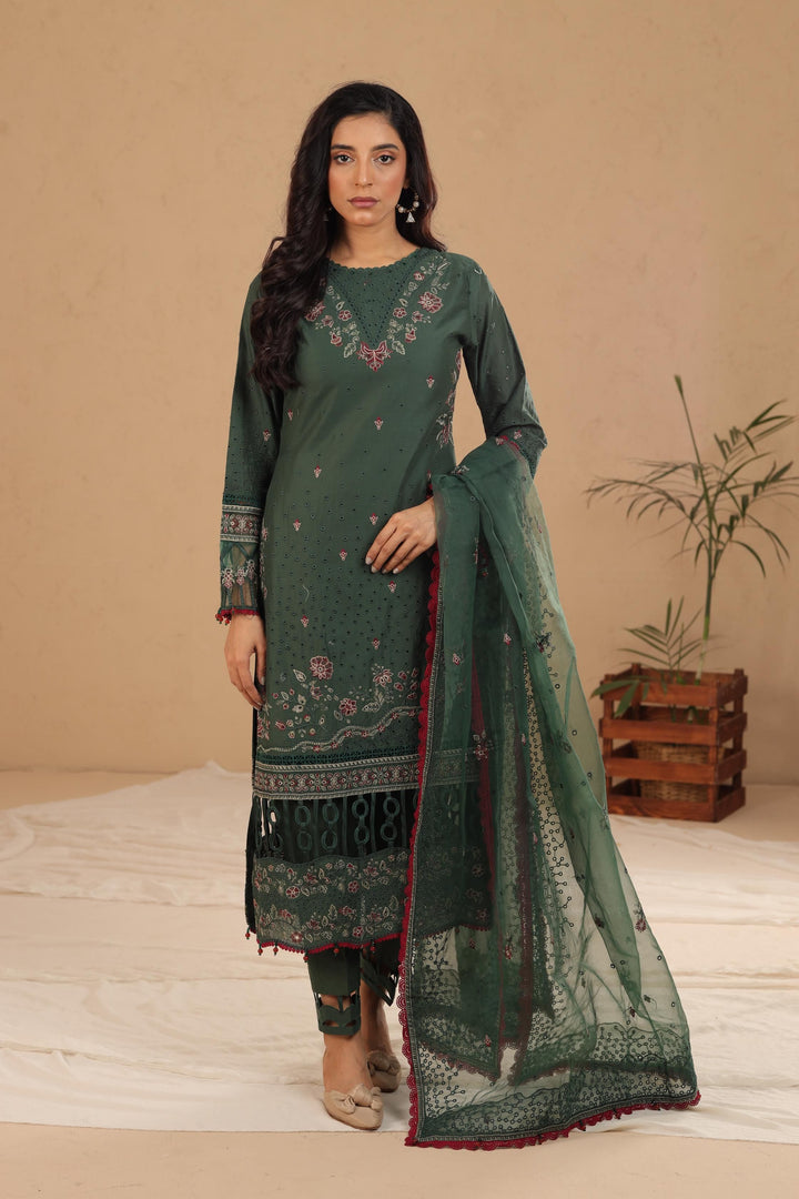 Azure Grace - Farasha Luxury Lawn Collection