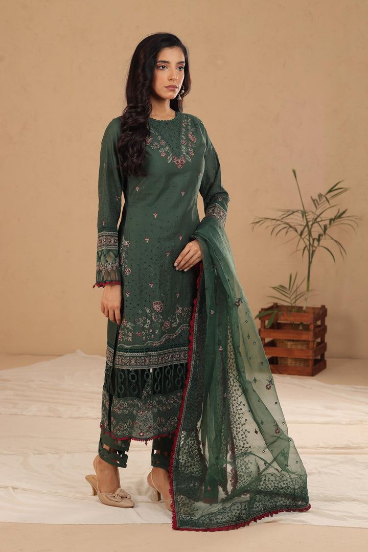 Azure Grace - Farasha Luxury Lawn Collection