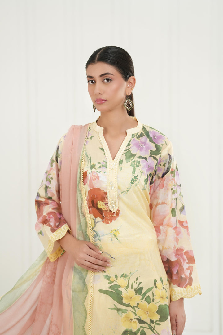Avena 3B - Zara Shahjahan Coco Drop III Stitched